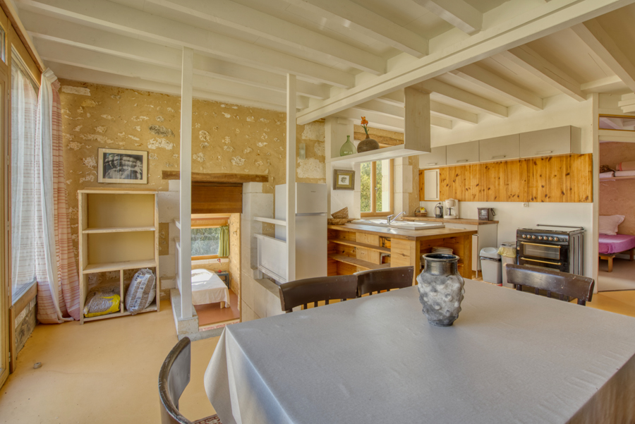salon gite hameau de la brousse